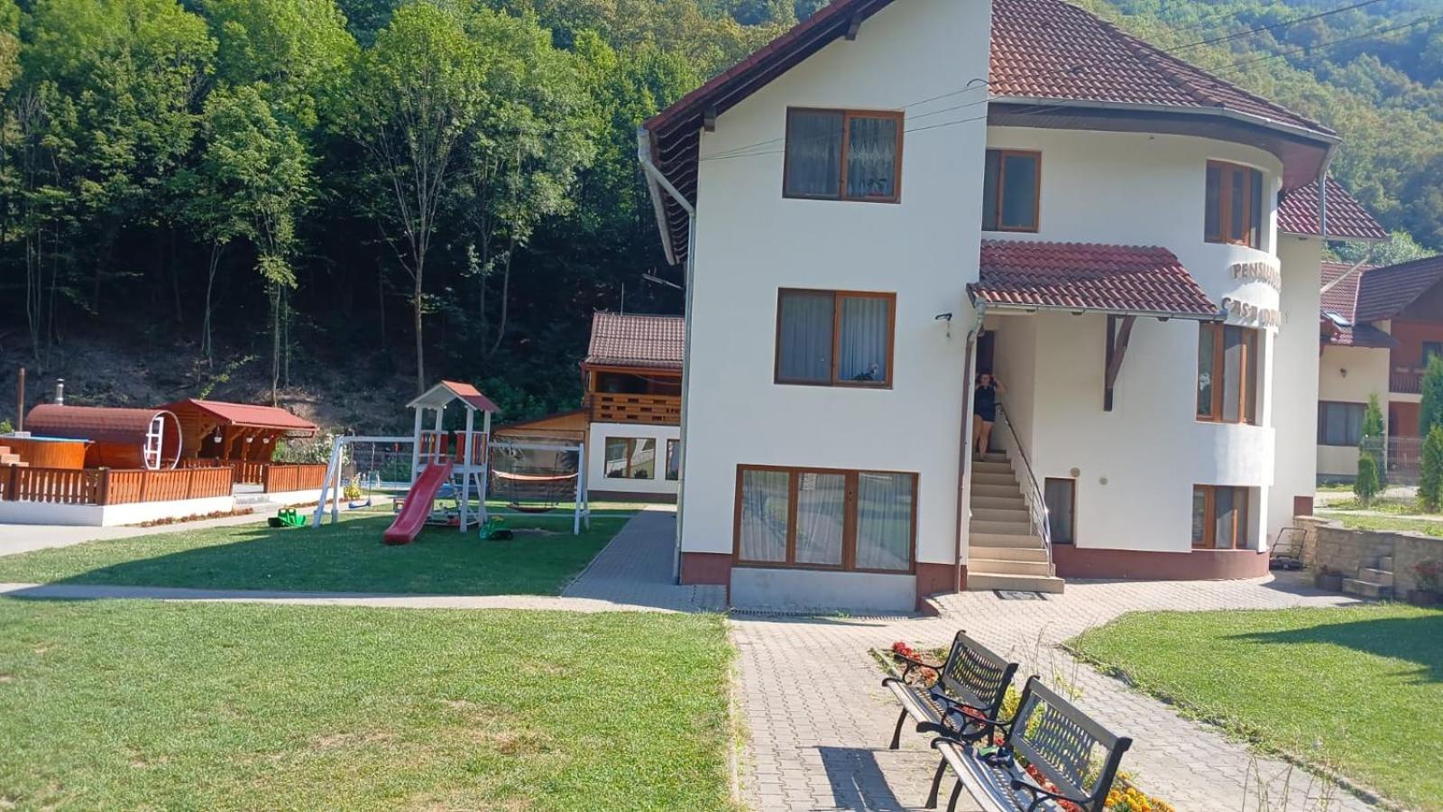 Pensiunea Casa David Sugag Bagian luar foto